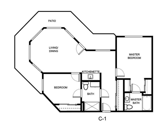 TEDO_IL_Live Oak_2B 2BA_901 sq. ft.